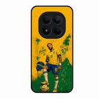 Golden Striker Glass Phone Case for Redmi Note 15 Pro Plus 5G