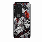 Itachi Uchiha Manga Collage Glass Phone Case for Vivo T4 Ultra 5G