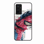 Red Blue Web Hero Glass Phone Cover for Vivo V23E 5G - ShopOnCliQ