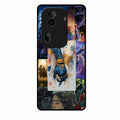 Eternal Radha Krishna Love Glass Phone Case for Oppo Reno 11 Pro 5G