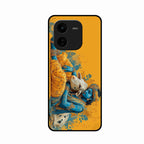 Divine Krishna Gopal Premium Glass Phone Case for iQOO Z9X 5G - ShopOnCliQ