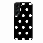 Classic Polka Dot Glass Phone Case for Samsung Galaxy S22 Plus 5G