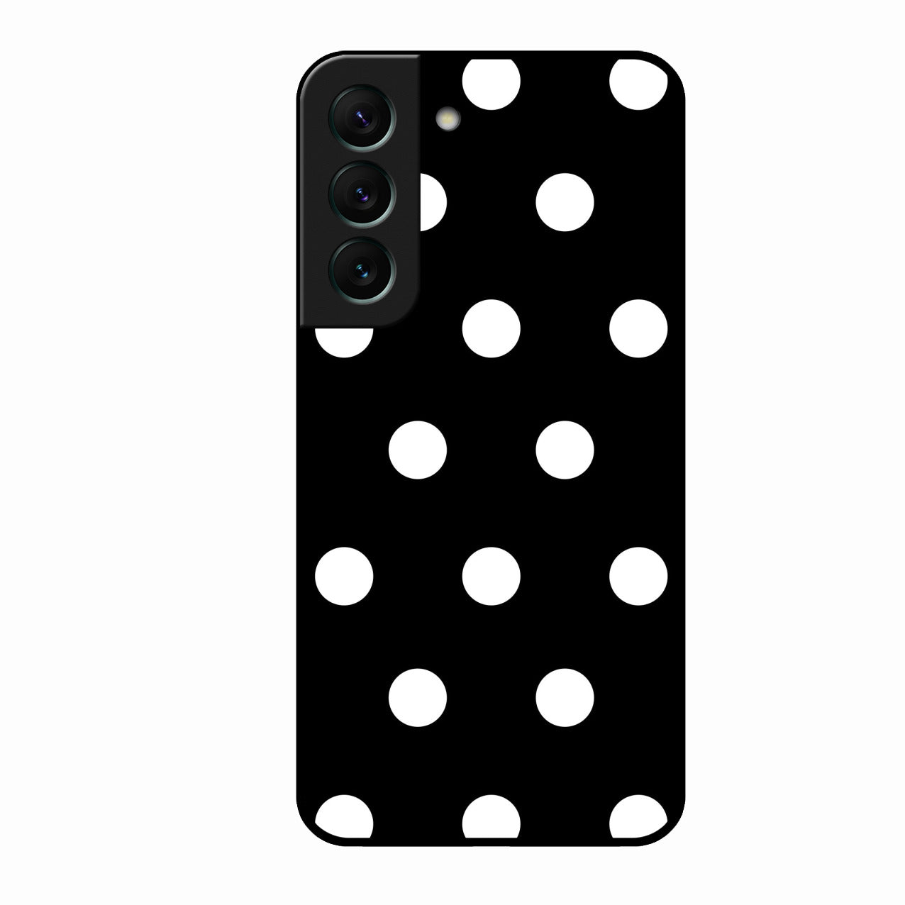 Classic Polka Dot Glass Phone Case for Samsung Galaxy S22 Plus 5G