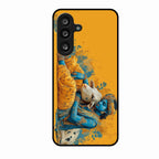 Divine Krishna Gopal Premium Glass Phone Case for Samsung Galaxy F56 5G