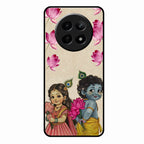 Krishna Eternal Lotus Glass Case for Realme 12X 5G