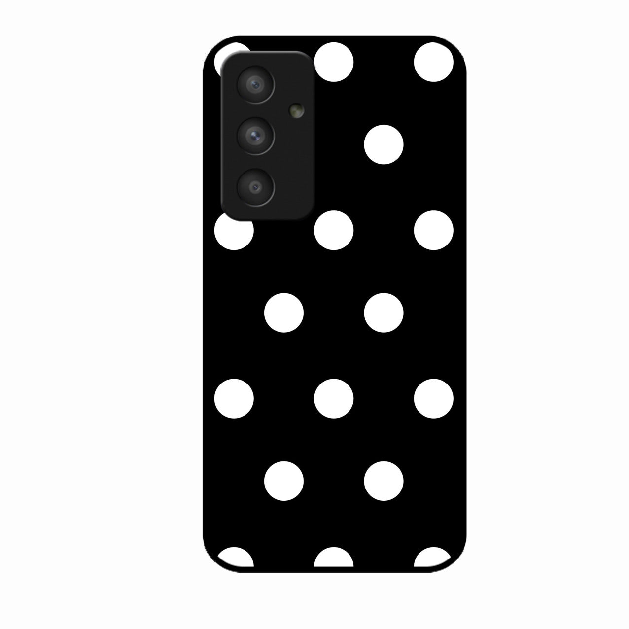 Classic Polka Dot Glass Phone Case for Samsung Galaxy A55 5G