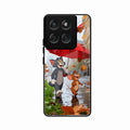 Rainy Day Cartoon Glass Phone Case for Motorola Edge 60 5G