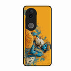 Divine Krishna Gopal Premium Glass Phone Case for Vivo T4R 5G