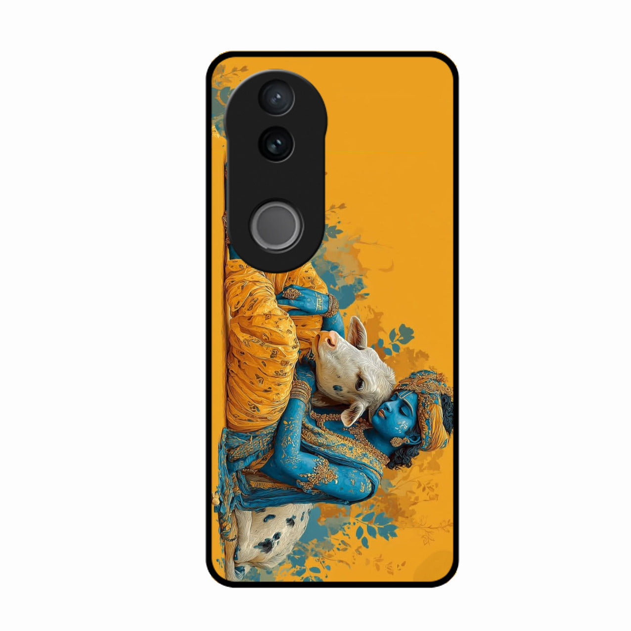 Divine Krishna Gopal Premium Glass Phone Case for Vivo T4R 5G