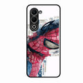 Red Blue Web Hero Glass Phone Cover for Oppo A5 5G