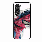Red Blue Web Hero Glass Phone Cover for Oppo A5 5G