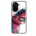 Red Blue Web Hero Glass Phone Cover for Poco C71