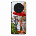 Rainy Day Cartoon Glass Phone Case for Realme 11 Pro Plus 5G