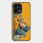 Divine Krishna Gopal Premium Glass Phone Case for Oppo F33 5G - ShopOnCliQ