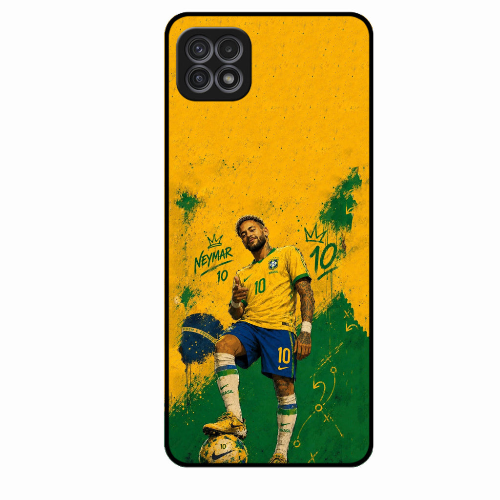 Golden Striker Glass Phone Case for Samsung Galaxy F42 5G