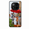 Rainy Day Cartoon Glass Phone Case for Redmi Note 14 Pro Plus 5G