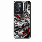 Japanese Wave Drift Racing Premium Glass Phone Case for Oneplus Nord Ce 2 5G - ShopOnCliQ