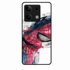 Red Blue Web Hero Glass Phone Cover for Redmi Note 13 5G - ShopOnCliQ