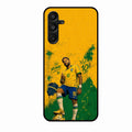 Golden Striker Glass Phone Case for Samsung Galaxy F16 5G