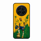 Golden Striker Glass Phone Case for Realme Narzo 70 5G