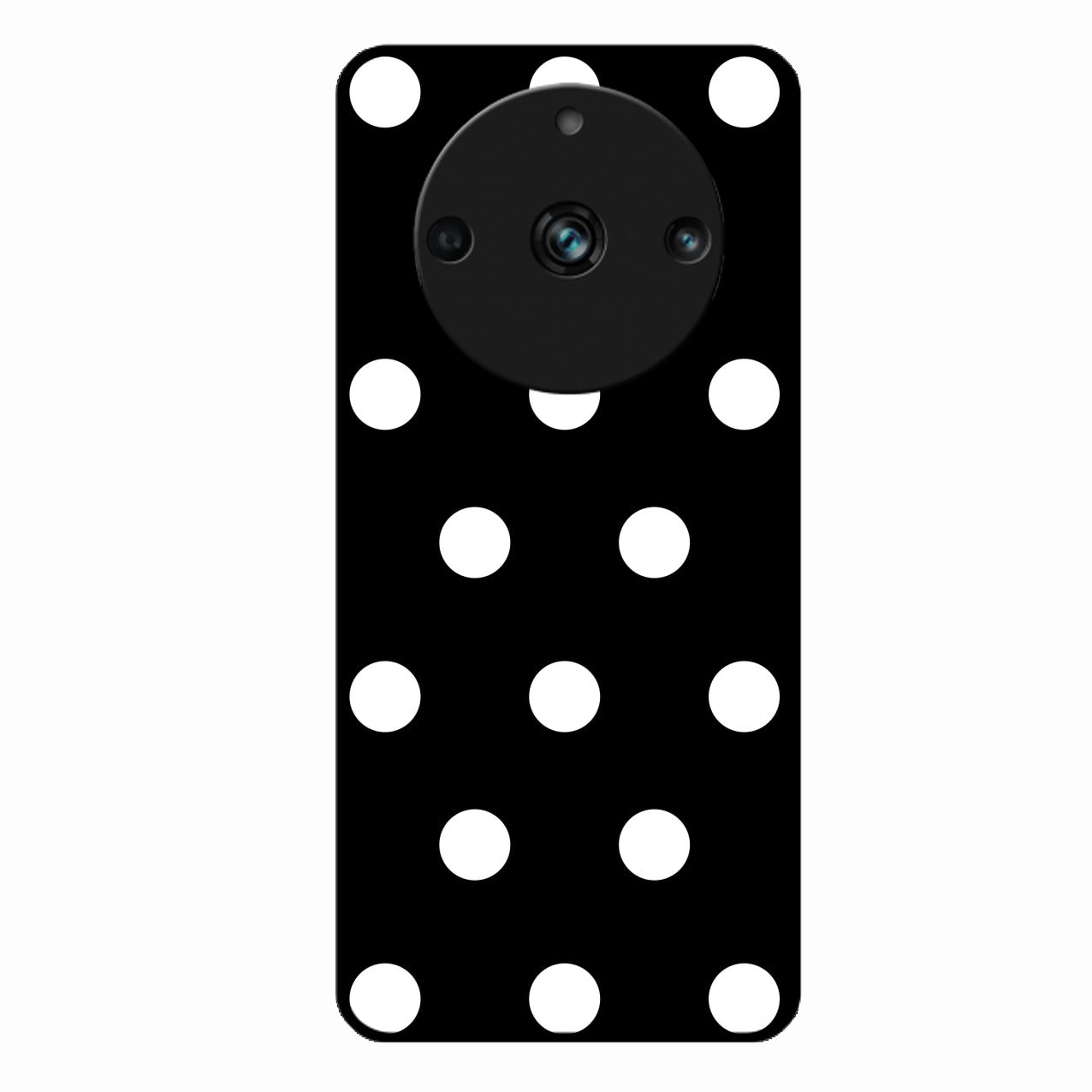 Classic Polka Dot Glass Phone Case for Realme 11 Pro 5G