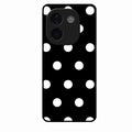 Classic Polka Dot Glass Phone Case for Vivo T3 Pro 5G