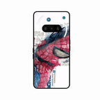 Red Blue Web Hero Glass Phone Cover for Nothing Phone 3a - ShopOnCliQ