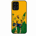 Golden Striker Glass Phone Case for Samsung Galaxy M33 5G