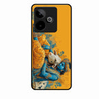 Divine Krishna Gopal Premium Glass Phone Case for Realme Gt 7T 5G - ShopOnCliQ
