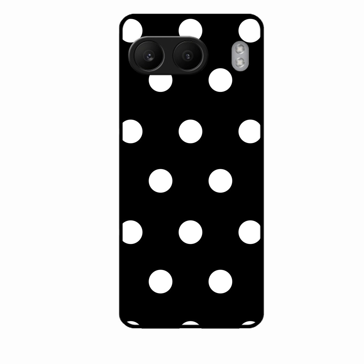 Classic Polka Dot Glass Phone Case for Oneplus Nord 4 5G
