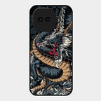 Midnight Dragon Glass Phone Case for iQOO 15R 5G