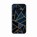 Midnight Gold Geometric Premium Glass Phone Case for Google Pixel 10A 5G