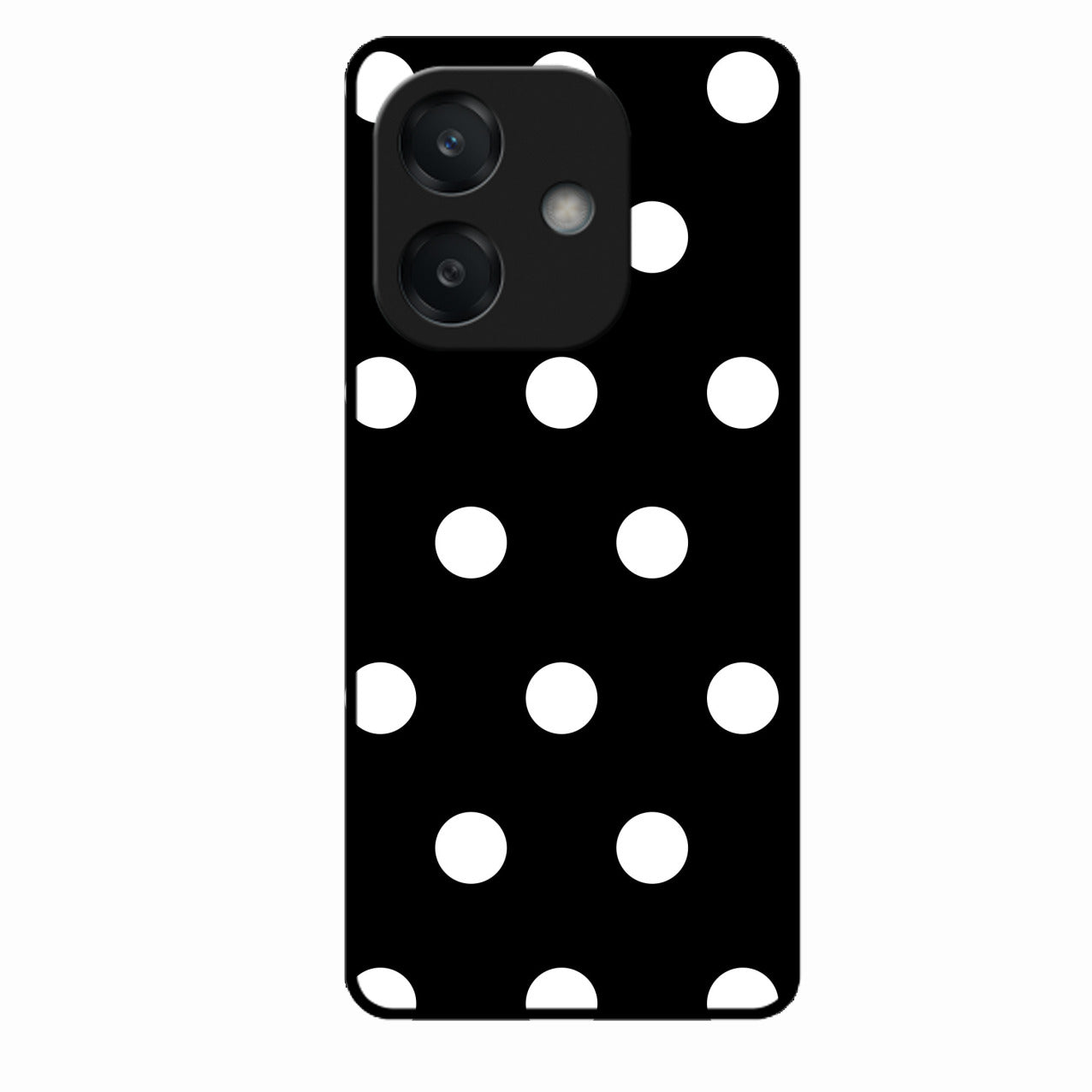 Classic Polka Dot Glass Phone Case for Oppo A3X 5G