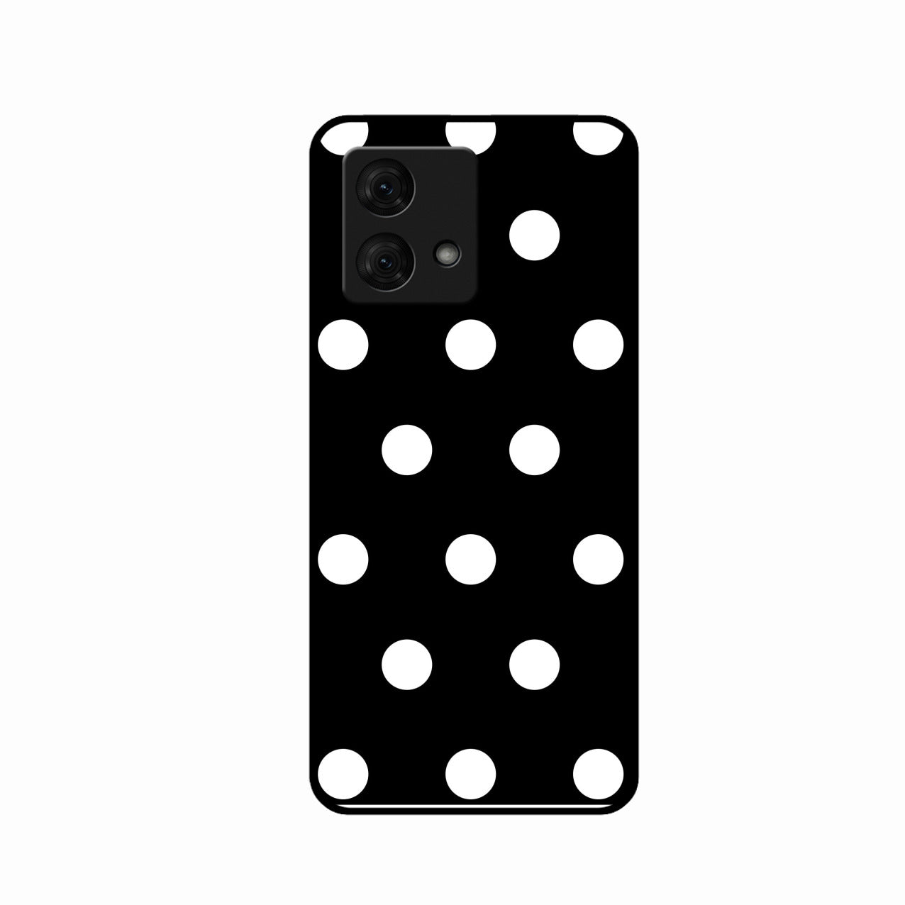 Classic Polka Dot Glass Phone Case for Motorola G84 5G