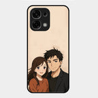 Custom Personalised Art Photo Glass Case for Oppo F33 5G