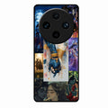 Eternal Radha Krishna Love Glass Phone Case for Samsung Galaxy S23 5G