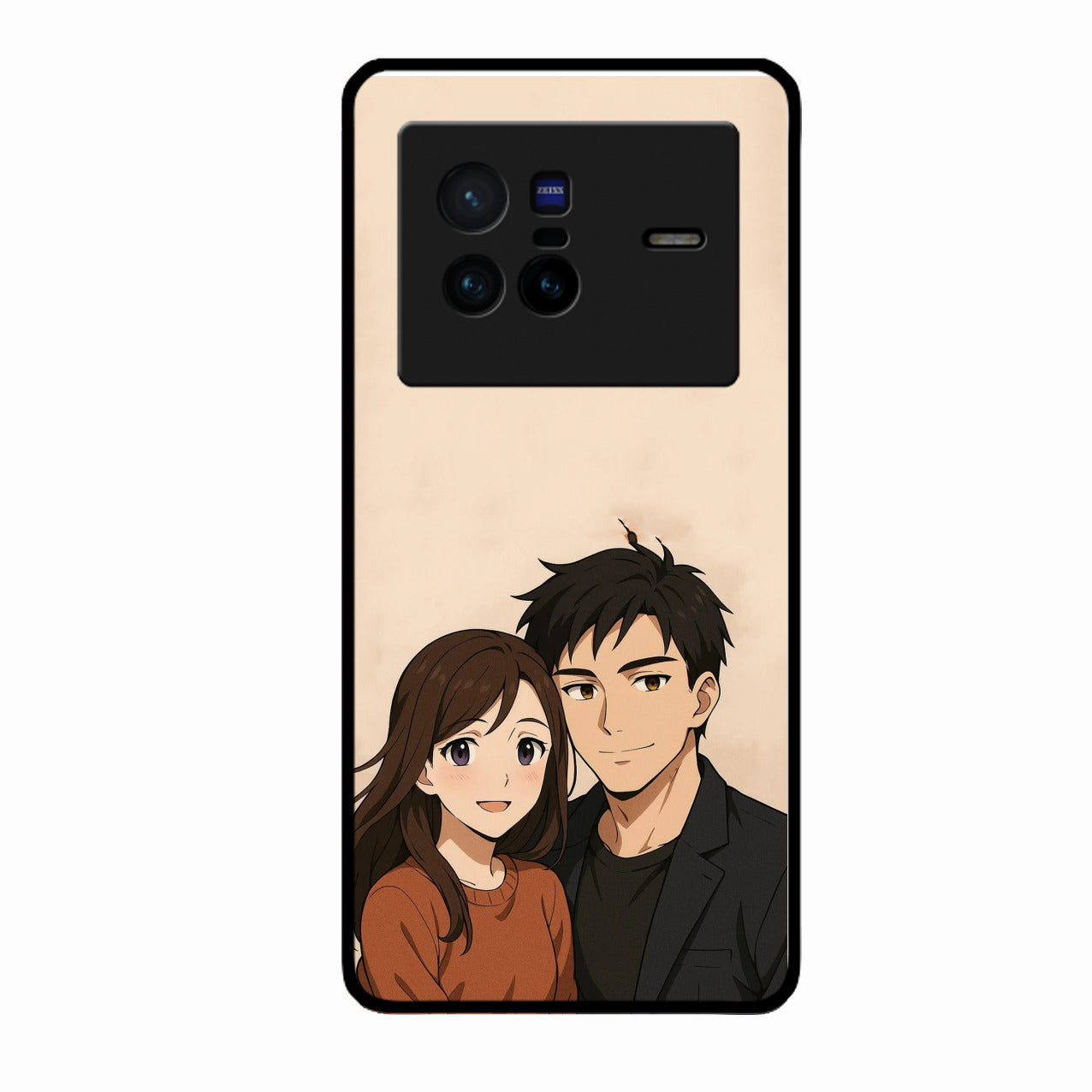 Custom Personalised Art Photo Glass Case for Vivo X80 5G