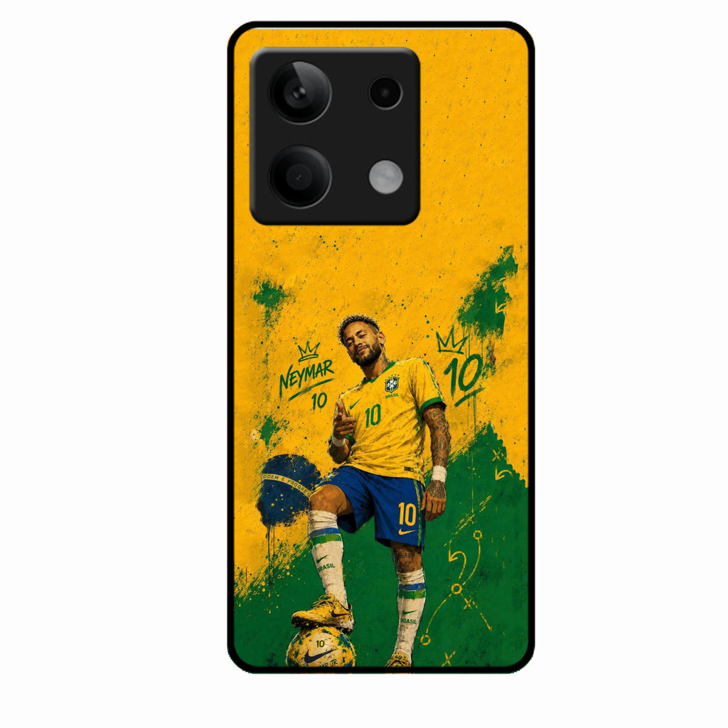 Golden Striker Glass Phone Case for Redmi Note 13 5G