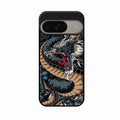 Midnight Dragon Glass Phone Case for Google Pixel 9 5G