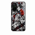 Itachi Uchiha Manga Collage Glass Phone Case for Poco F7 5G