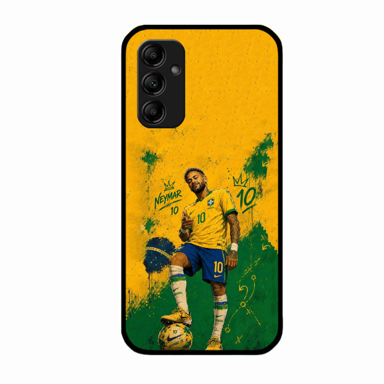 Golden Striker Glass Phone Case for Samsung Galaxy A14 5G