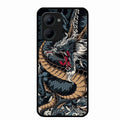 Midnight Dragon Glass Phone Case for Realme C33 2023