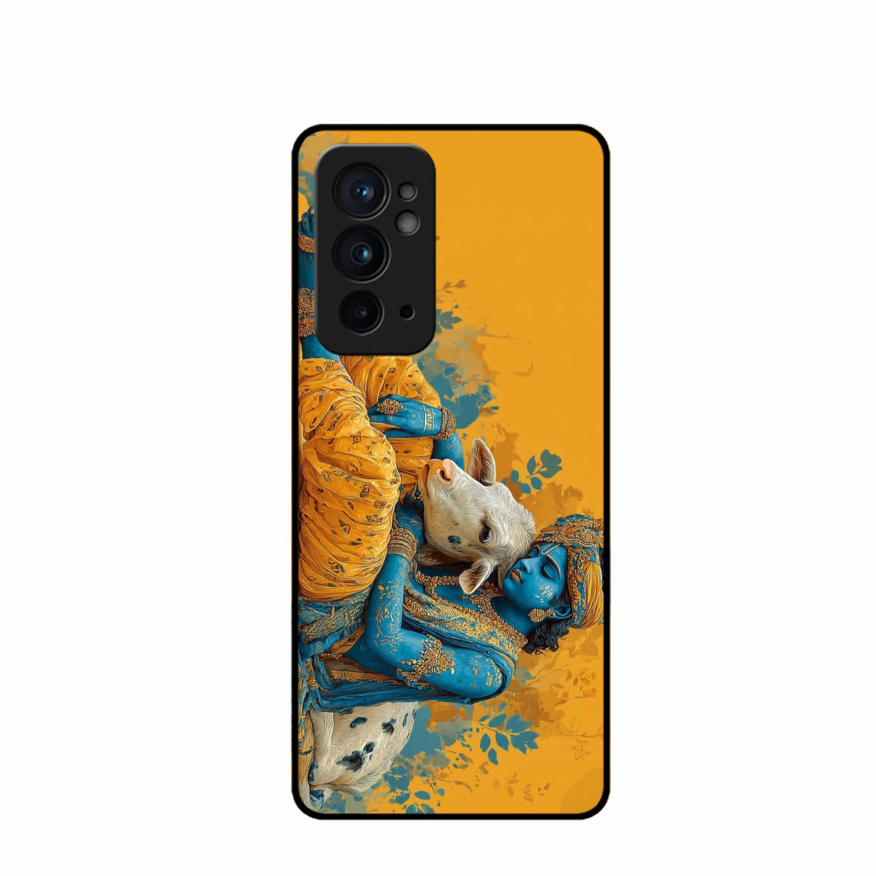 Divine Krishna Gopal Premium Glass Phone Case for Oneplus 9Rt 5G