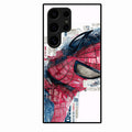 Red Blue Web Hero Glass Phone Cover for Samsung Galaxy S24 Ultra 5G