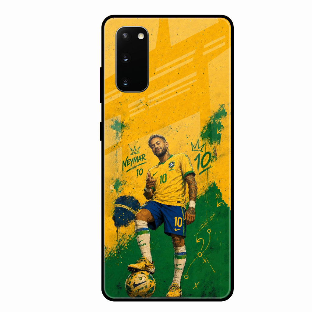 Golden Striker Glass Phone Case for Samsung Galaxy S20 Fe 5G