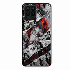 Itachi Uchiha Manga Collage Glass Phone Case for Realme 8 Pro