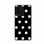 Classic Polka Dot Glass Phone Case for iQOO 9T 5G