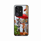 Rainy Day Cartoon Glass Phone Case for iQOO Z10x 5G