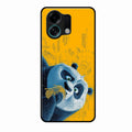 Cute Panda Sketch Premium Glass Phone Case for Oppo K13 Turbo 5G