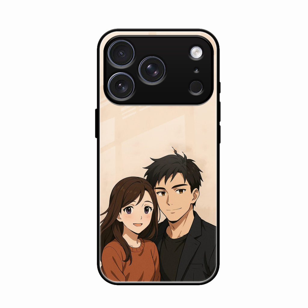 Custom Personalised Art Photo Glass Case for iPhone 17 Pro